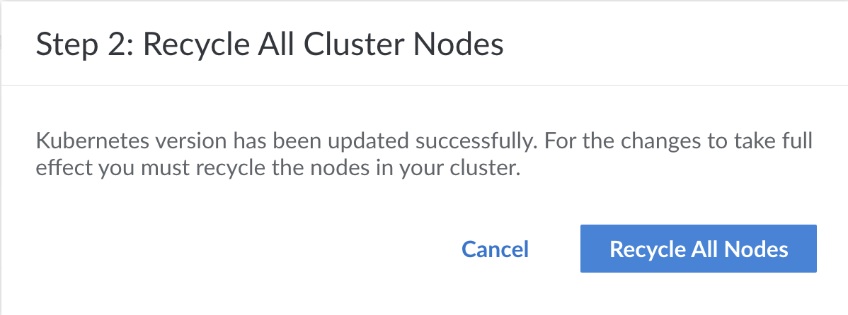 Kubernetes cluster step 2