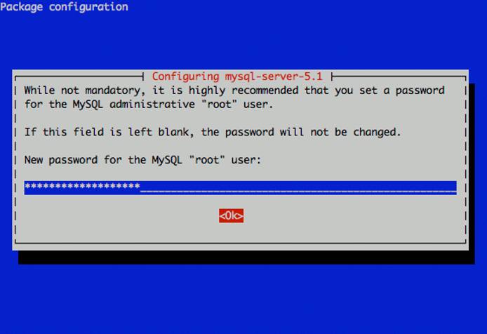 Setting the MySQL root password in Ubuntu 10.04 Lucid. Setting the MySQL root password in Ubuntu 10.04 Lucid.